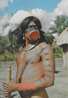 CP - Brésil - Brasil Nativo - Indio Txucahamei - Parc National De Xingu - - Sonstige