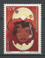 POLYNESIE 2011 N° 975 ** Neuf MNH  Superbe Légende Polynésienne Ta'aroa Tableau De Bobby Holcomb Peintures Painting - Unused Stamps