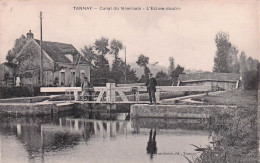 Tannay - Le Canal Du Nivernais  - L'Ecluse Double  -  CPA °Jp - Tannay