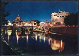 ROMA - ROME - Castel S. Angelo E San Pietro - Castel Sant'Angelo