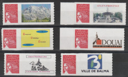 YT N° 3729A  X6 - Neufs ** - MNH - Autoadhesif - Autocollant - Personnalisé - Ungebraucht