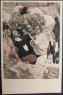 1922 French Caffe Artist Virew (Le Moulin Rouge)  Artist Sign. I- VF 268 - Mode