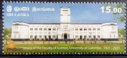Sri Lanka 2021, University Of Colombo, MNH Single Stamp - Sri Lanka (Ceylan) (1948-...)