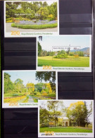 Sri Lanka 2022, Royal Botanic Gardens - Peradeniya, Four MNH S/S - Sri Lanka (Ceylan) (1948-...)