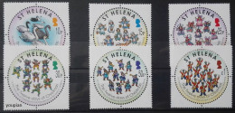 St. Helena 2007, The Twelve Days Of Christmas, MNH Unusual Stamps Set - Sainte-Hélène