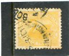 AUSTRALIA/WESTERN AUSTRALIA - 1905  SERVICE  2d  YELLOW  PERF  12 1/2x 12  FINE  USED - Used Stamps