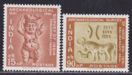 INDE Archéologie, Antiquité Yvert N° 133/34 ** MNH Neuf Sans Charnière - Arqueología