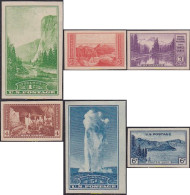 723925 HINGED ESTADOS UNIDOS 1934 PARQUES NACIONALES - Unused Stamps