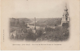 MIK : Mayenne : Env. De  LAVAL  :  ENTRAMES  :  Statue  De   Otre Dame Du  Triomphe - Entrammes