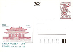 CDV A 2 Czech Republic Philakorea 1994 - Cartes Postales