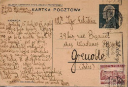 KARTKA POCZTOWA  VOIR LE SCAN - Storia Postale