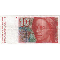 Suisse, 10 Franken, 1987, KM:53g, TTB - Schweiz