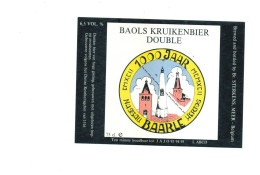 Belgisch Bieretiket Brouwerij STERKENS Meer BAOLS KRUIKENBIER Baarle Nassau 75cl (5165) - Beer