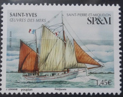 St. Pierre And Miquelon 2020, Saint Yves Ship, MNH Single Stamp - Nuevos