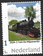 Nederland 2024-1  Trein Train  'de  Miljoenenlijn '  Postfris/mnh/sans Charniere - Ungebraucht