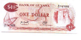 Billete Guaya. 1 Dolar. 6-673 - Guyana