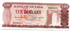 Billete Guaya. 10 Dolares. 6-674 - Guyana