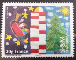 St. Pierre And Miquelon 2023, Christmas MNH Single Stamp - Nuevos