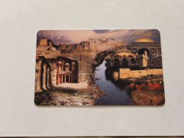 JORDAN-(JO-JPP-0018)-Jordanian Landmarks-(57)-(JD2)-(02935620)-(silver Chip)-used Card - Jordania