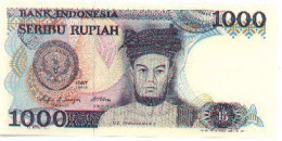 Billete Indonesia. P-124. 1000 Rupias 1987. Billex-indo124 - Indonesië