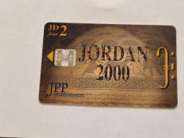 JORDAN-(JO-JPP-0023)-Mosaic Of Madaba 4-(62)-(JD2)-(01915807)-(silver Chip)-used Card - Jordanien