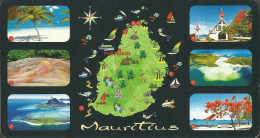 CPM ILE MAURICE - Trou Aux Biches, Chamarel, Morne, Cap Malheureux Church, Ile Aux Cerfs, Flame Tree In Gunner's Quoin - Maurice