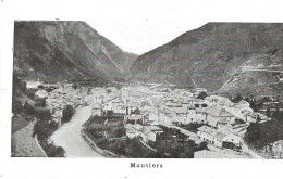 CPA MOUTIERS - VUE GENERALE *** PEU FREQUENTE*** - Moutiers