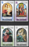 1976 St Lucia Holy Christmas 4v. MNH SG N. 438/41 - Other & Unclassified