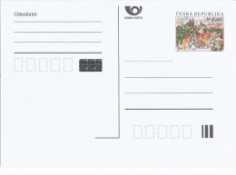 CDV 76 A Czech Republic New Prague Definitive Card 2002 - Cartes Postales