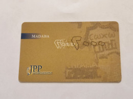 JORDAN-(JO-JPP-0029)-Jordan-2000 River-(64)-(JD2)-(02417530)-(silver Chip)-used Card - Jordania