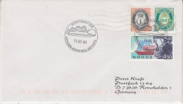 Norway  Hurtigrutenlinie Bergen-Kirkenes-Bergen Ca 11.06.1999 (HI150A) - Polar Ships & Icebreakers