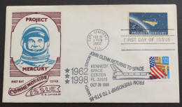 Project Mercury 192 - 1998 Kennedy Space Center   #cover5732 - Amérique Du Nord