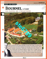 BOURNEL Cubry Histoire Chateaux De France Fiche Dépliante Chateau - Géographie