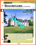 BEAUREGARD Cellettes  Histoire Chateaux De France Fiche Dépliante Chateau - Géographie