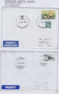 Norway  Hurtigruten MS Finnmarken 3 Covers  (HI151) - Polareshiffe & Eisbrecher