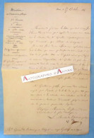 ● L.A.S 1865 Victor DURUY Ministre Instruction Publique à Louis Girou De Buzareingues Député Aveyron - GRAILLES Lettre - Politiques & Militaires