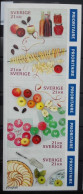 Sweden 2017, Apple Festival, MNH Stamps Set - Unused Stamps