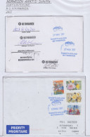 Norway  Hurtigruten MS Finnmarken 2 Cards With Signatures 2 Covers  (HI153) - Polareshiffe & Eisbrecher