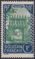 SOUDAN  - 78  1F BLEU ET VERT NEUF** SANS CHARNIERE COTE 14 EUR - Unused Stamps