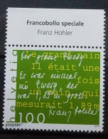 Switzerland 2010, Literature - Franz Hohler, MNH Single Stamp - Ongebruikt