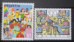 Switzerland 2019, Joint Issue With Liechtenstein, MNH Stamps Set - Nuevos