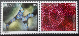 Switzerland 2020, Microscopic Art, MNH Stamps Set - Ongebruikt