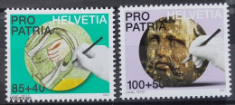 Switzerland 2021, Pro Patria - Craftsmanship And Cultural Heritage, MNH Stamps Set - Ongebruikt