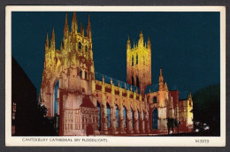 110819/ CANTERBURY, Cathedral (by Floodlight) - Canterbury