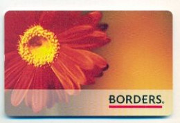 Borders  U.S.A., Carte Cadeau Pour Collection, Sans Valeur, # Borders-51 - Carta Di Fedeltà E Regalo