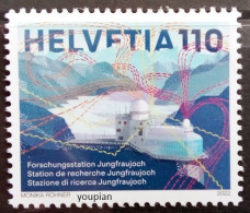 Switzerland 2022, Research Station Jungfraujoch, MNH Single Stamp - Ungebraucht