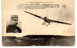 Monoplan Antoinette, Capitaine Burgeat Alias De Chauveau - Airmen, Fliers