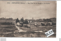 69 .  Rhone :  Amplepuis  :   Rue Paul De La Goutte Et Les écoles . - Amplepuis