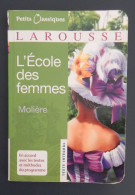 L ECOLE DES FEMMES DE MOLIERE PETITS CLASSIQUES  ASSEZ BON ETAT - Autores Franceses