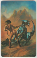 USA - Julie Bell Fantasy Art Space Cowgirl, Global Link/PTC/NTT America (PEO), 15 U, 10/94, Tirage 2.500, Used - Otros & Sin Clasificación